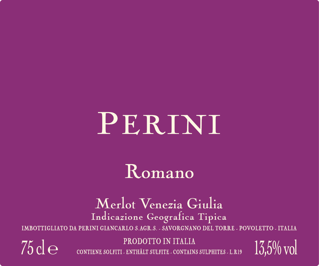 Romano Merlot IGT - Italian Red Wine